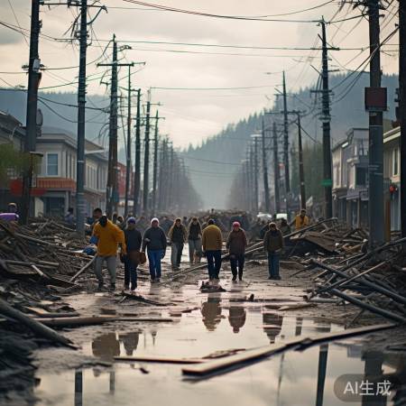 加拿大地震，快速恢复