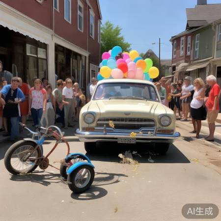 婚车不幸连撞两车，网友热议。