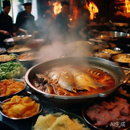 哈尔滨中央大街新晋网红——暖炉美食上线！