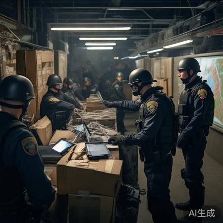 精兵强将打击走私冻品