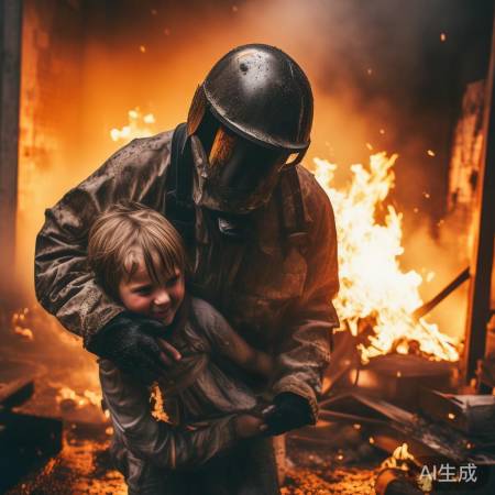 老师英勇救学生，感动现场。