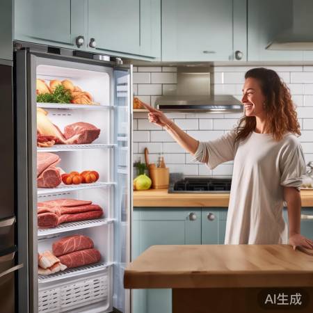 “肉类保存秘诀，点赞分享！”