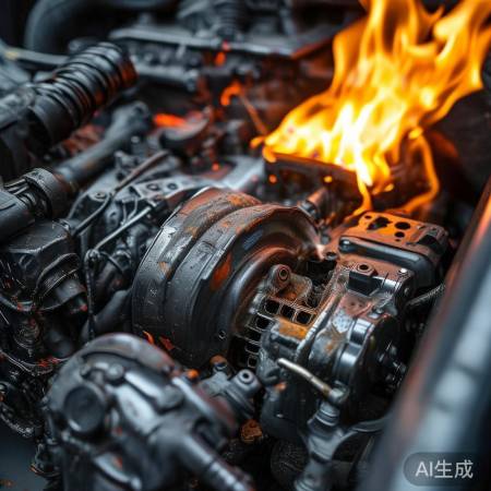 汽车油路故障易燃。