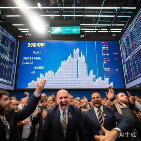 金融市场沸腾，道指涨500点