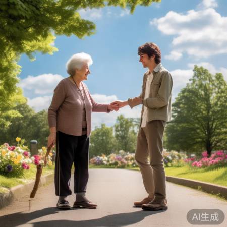 盲老太求助带路被拒，手机导航解困尴尬