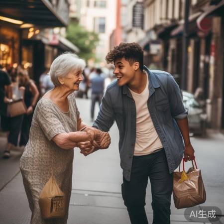 善良举动温暖人心