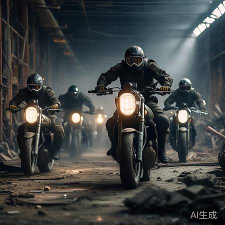 武警特战精英：摩托车快速反应射击训练纪实