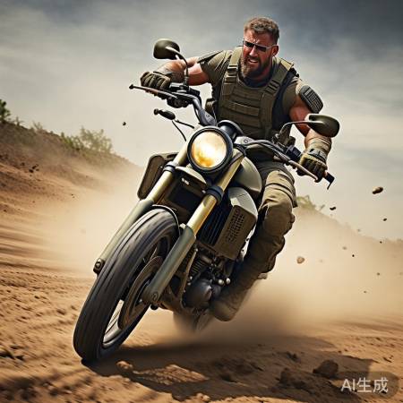 特战精英险中稳摩托