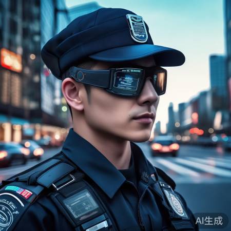 AI眼镜助交警高效执法