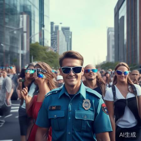 AI眼镜助交警，出行更安全