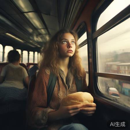 何晴怀揣梦想，北上火车初体验