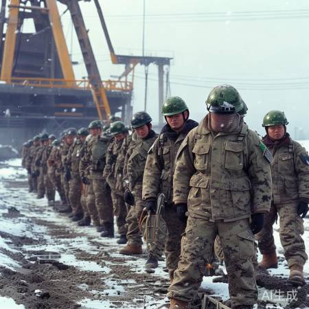 金正恩高度评价赴俄朝鲜工兵出色表现