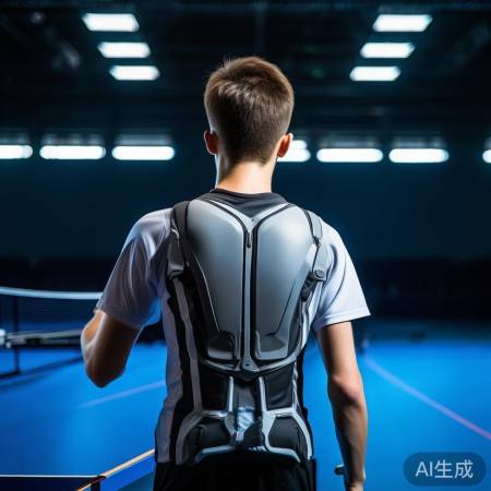 王楚钦护背定制成功