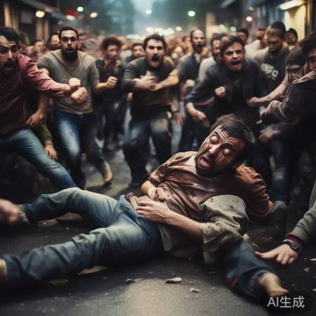 男子误入澳枪击案现场遭误伤：无辜者遭拳打脚踢