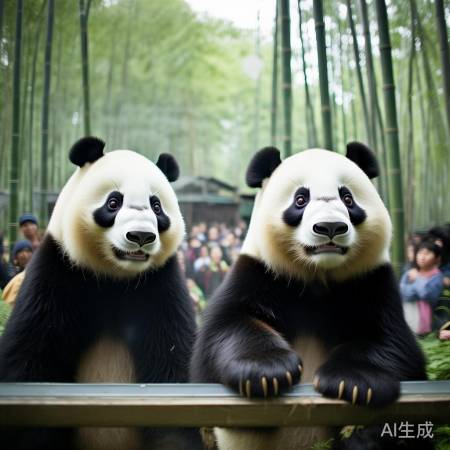 大熊猫明星回家引不舍