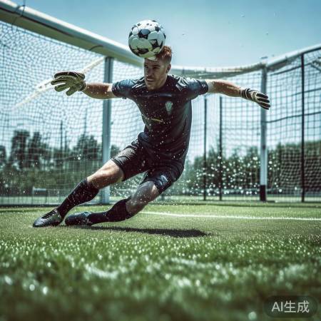 门将刻苦训练，扑救技术精湛