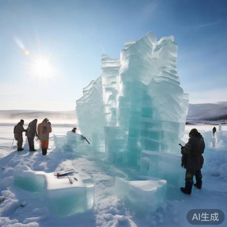 冰雪大世界建造揭秘：匠心独运的艺术创举