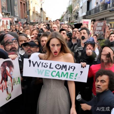 粉丝围堵女星，爱恨交织