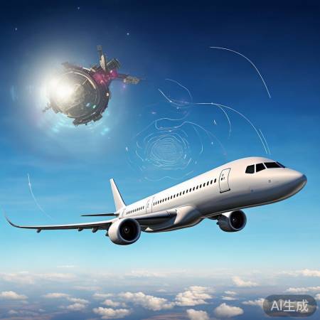 飞机电磁波干扰卫星