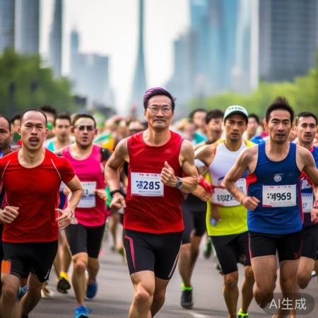 钟南山院士领跑广马，致敬健康中国新起点