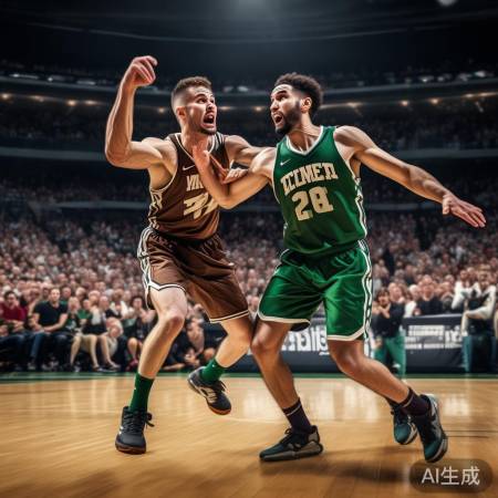 “布朗一撞引争议，比赛更精彩”