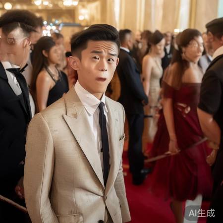 徐志胜旧衣走红毯引热议