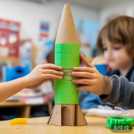 塑料瓶变火箭头