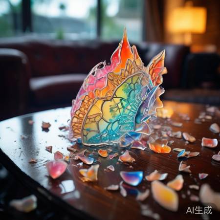 18888元糖艺作品不慎碎裂，揭秘艺术品的珍贵与脆弱