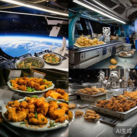 NASA局长点赞烤翅，太空美食