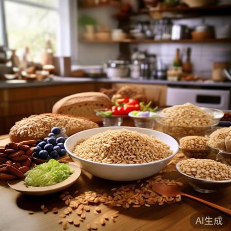 全谷物碳水，控糖防胖