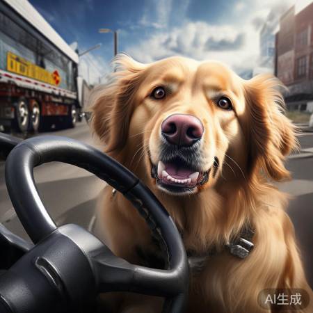 两车相撞意外频发，肇事司机竟是牧羊犬？