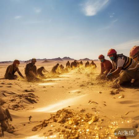 沙漠变金库