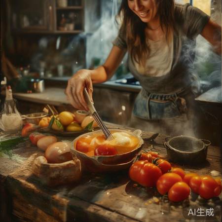 “鸡蛋番茄搭配分享，交流美食心