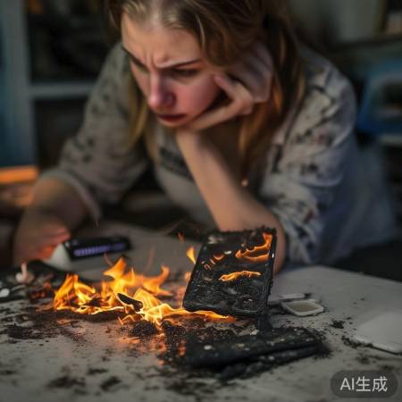 女子手机充电过夜不幸爆炸，全身烧伤70%！