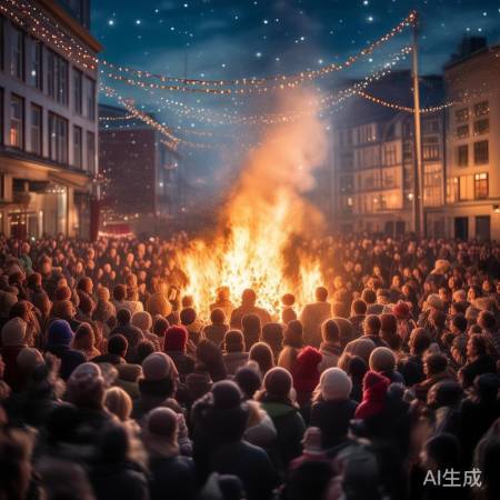 跨年晚会传递正能量