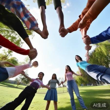 携手为和平幸福奋斗