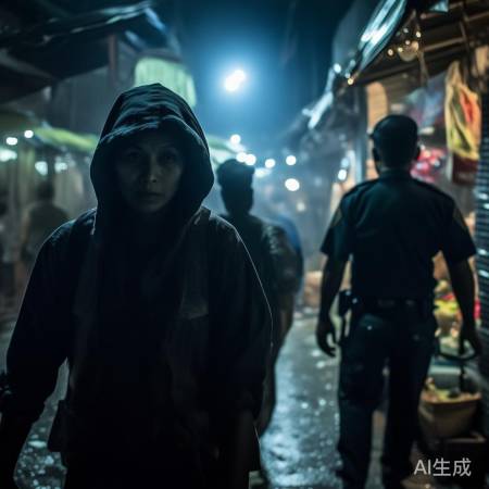 柬埔寨街头女子毒品检测阳性，真相令人震惊