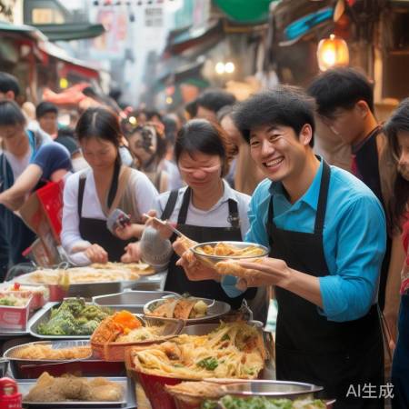 夫妻档小吃摊年入百万，揭秘独特盈利秘诀