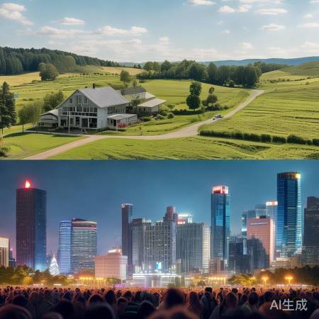 农村宁静，城市繁华各有优势