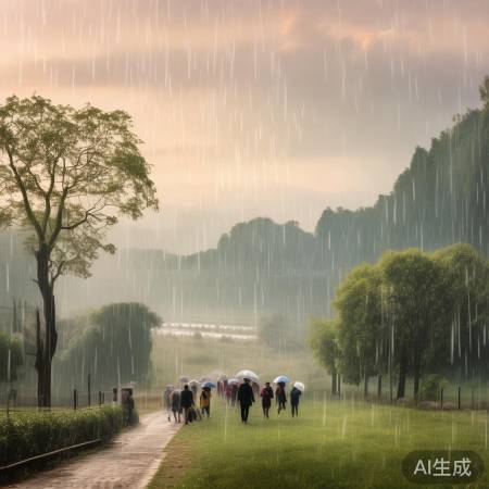 暖湿气流携雨来袭