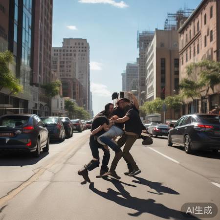 紧急！三人狂喊截停货车，生死瞬间惊险救援！