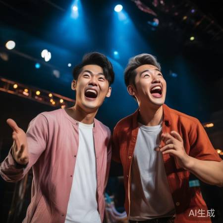 喜剧明星同台彩排