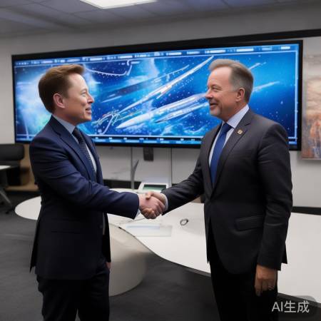 马斯克盛情款待奥斯汀，太空合作