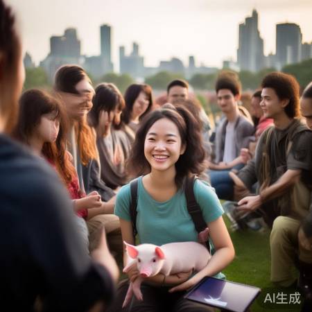 “猪女孩启示：积极心态，追求梦