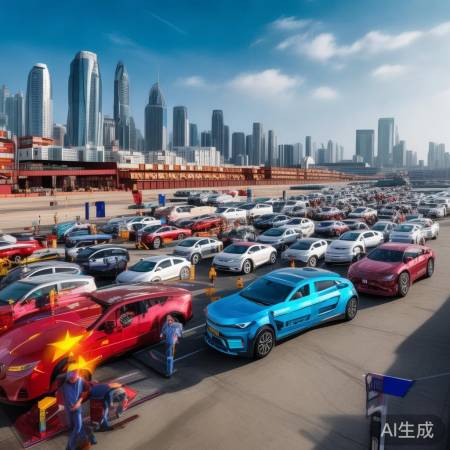 全球市场，新能源汽车出口旺