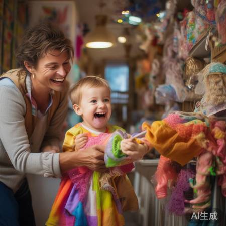 爱心老板赠童美好回忆