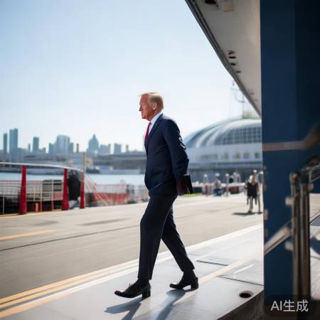 加拿大总理下舷梯即开启中加友好对话