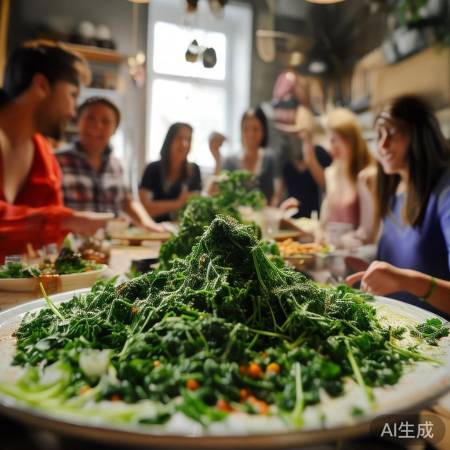 趴地菠菜新吃法，你尝试过吗？