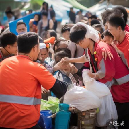 泰国人民感受中国温暖