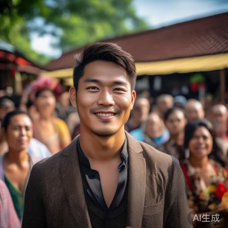 印尼新郎颜值爆表，婚礼瞬间走红网络